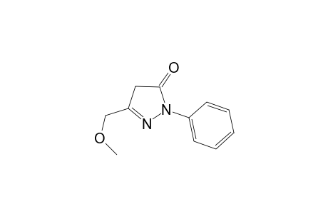 5-Methoxymethyl-2-phenyl-2,4-dihydro-pyrazol-3-one