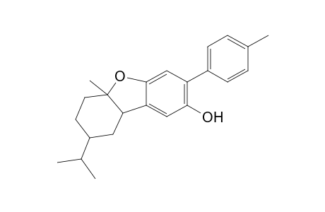 2-Dibenzofuranol, 5a,6,7,8,9,9a-hexahydro-5a-methyl-8-(1-methylethyl)-3-(4-methylphenyl)-