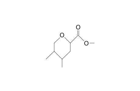 cis-4,trans-5-Dimethyl-R-2-tetrahydropyrancarboxylic acid, methylester