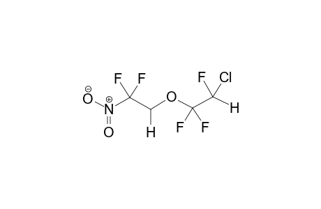 1-NITRO-2,2,5-TRIHYDRO-5-CHLORO-4-OXAPERFLUOROPENTANE