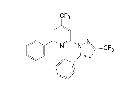 2-phenyl-6-[5-phenyl-3-(trifluoromethyl)pyrazol-1-yl]-4-(trifluoromethyl)pyridine