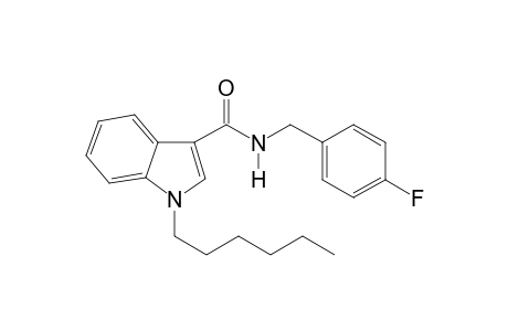 N-(4-Fluorobenzyl)-1-hexyl-1H-indole-3-carboxamide