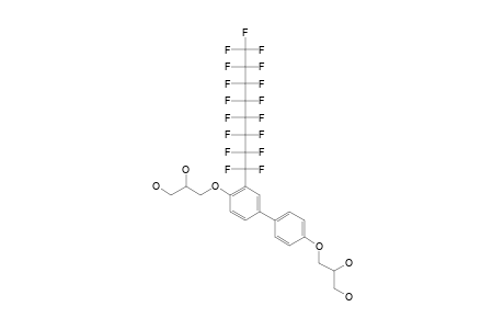 3-[4'-(2,3-DIHYDROXYPROPYLOXY)-3-PERFLUOROOCTYLBIPHENYL-4-YLOXY]-1,2-DIOL
