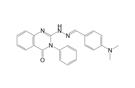 2-{N'-[1-(4-Dimethylamino-phenyl)-meth-(E)-ylidene]-hydrazino}-3-phenyl-3H-quinazolin-4-one
