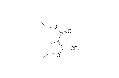 5-methyl-2-(trifluoromethyl)-3-furoic acid, ethyl ester
