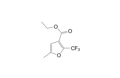 5-methyl-2-(trifluoromethyl)-3-furoic acid, ethyl ester