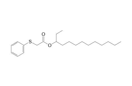 (Phenylthio)acetic acid, 3-tridecyl ester