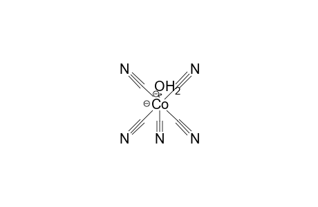 Pentacyano-cobaltate (iii) dianion