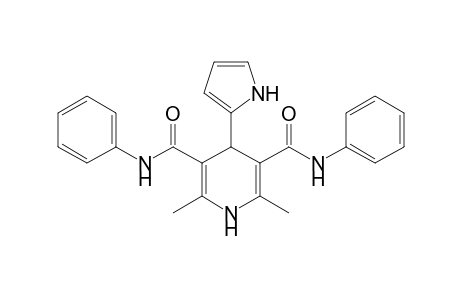 4-(2-Pyrrolyl)-2,6-dimethyl-3,5-bis-N-(phenyl)-carbamoyl-1,4-dihydropyridine