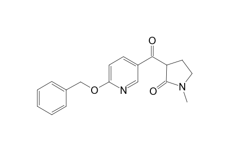 3-{3'-[(6"-Benzyloxypyridyl)carbonyl]-1-methyl-2-pyrrolidinone
