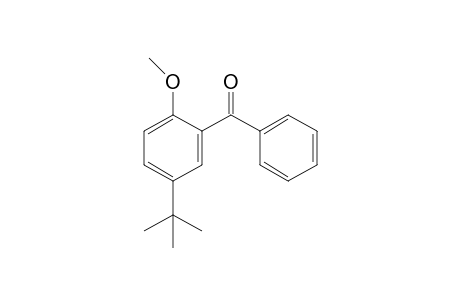 5-tert-butyl-2-methoxybenzophenone