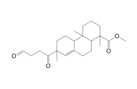 Methyl 1,2,3,4,4a,4b,5,6,7,9,10,10a-dodecahydro-1,4a,7-trimethyl-7-[3'-formylpropanoyl]-1-phenanthrenecarboxylate