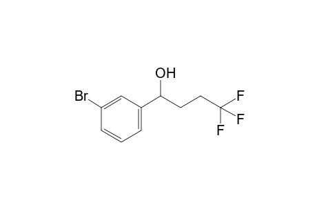 1-(3-bromophenyl)-4,4,4-trifluorobutan-1-ol