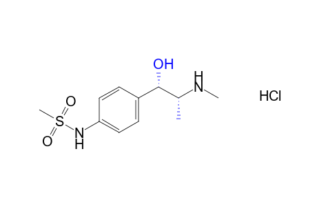 threo-4'-[1-hydroxy-2-(methylamino)propyl]methanesulfonanilide, hydrochloride