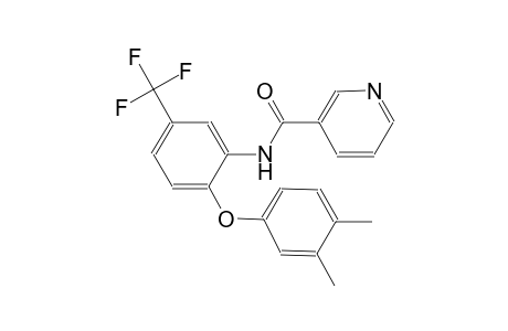 3-pyridinecarboxamide, N-[2-(3,4-dimethylphenoxy)-5-(trifluoromethyl)phenyl]-
