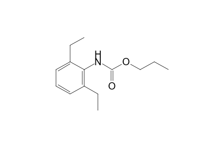 2,6-diethylcarbanilic acid, propyl ester