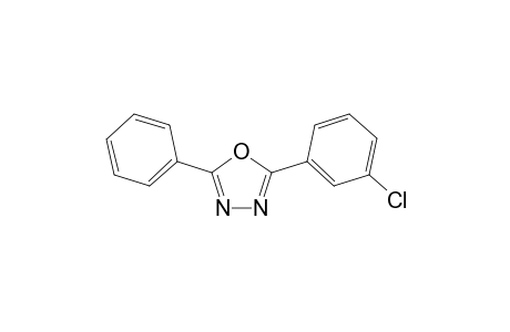 2-(3-Chlorophenyl)-5-phenyl-1,3,4-oxadiazole