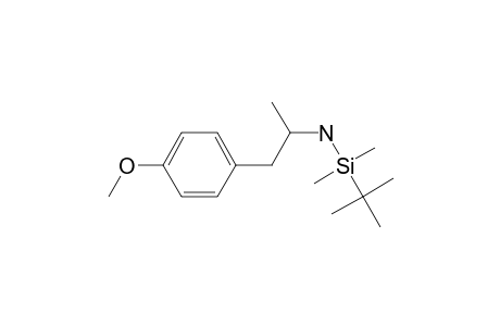 p-Methoxyamphetamine, tbdms derivative