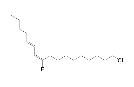 (E,E)-17-Chloro-8-fluoroheptadeca-5,7-diene