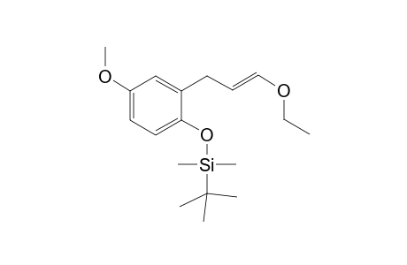 (E/Z)-[2-(3-Ethoxy-2-propen-1-yl)-4-methoxyphenoxy]-tert-butyldimethylsilane