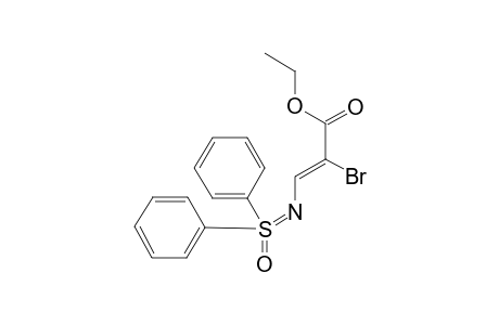 (Z)-N-(2-Bromo-2-ethoxycarbonyl)vinyl-S,S-diphenyl sulfoximine