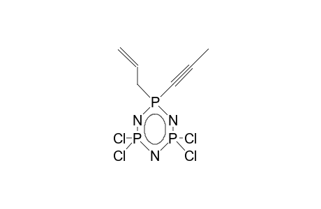 1-Allyl-1-(1-propynyl)-tetrachloro-phosphacene