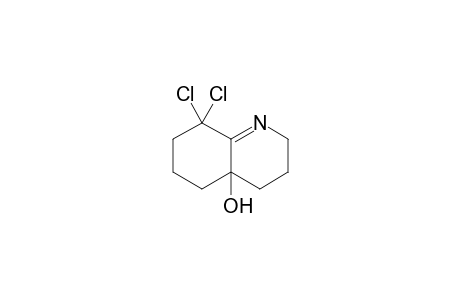 8,8-Dichloro-2,3,4,4a,5,6,7,8-octahydroquinolin-4a-ol