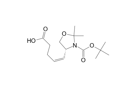 (Z)-(R)-N-Boc-2,2-dimethyl-4-(4-carboxy-1-butenyl)oxazolidine