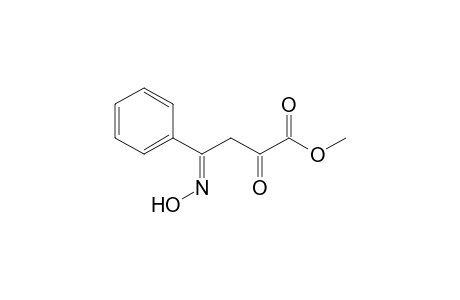 Methyl 4-phenyl-2-oxo-4-(hydroxyimino)butyrate