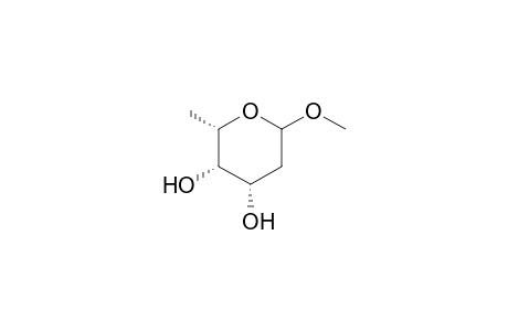 (2S,3S,4S)-6-methoxy-2-methyl-oxane-3,4-diol