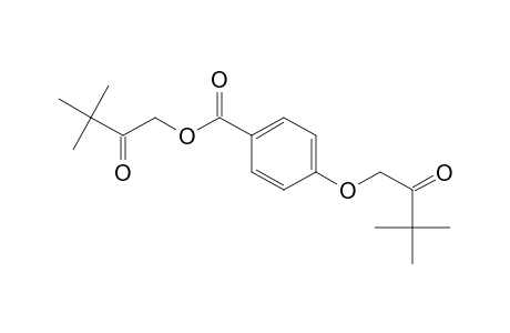 3,3-Dimethyl-2-oxobutyl 4-(3,3-dimethyl-2-oxobutoxy)benzoate