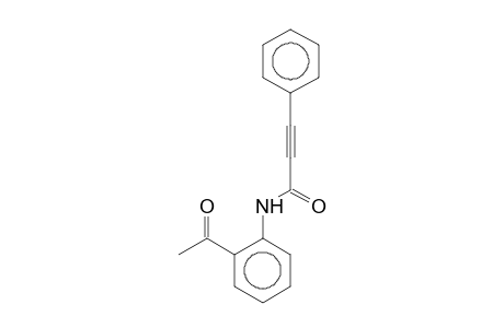 N-(2'-Acetylphenyl)-2-phenylacetylenecarboxamide