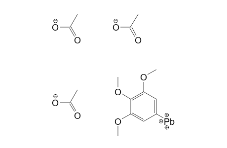 (3,4,5-Trimethoxyphenyl)lead Triacetate