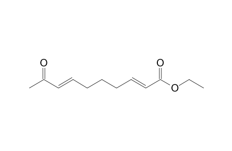 (2E,7E)-9-ketodeca-2,7-dienoic acid ethyl ester