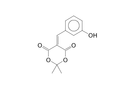 5-(3-Hydroxybenzylidene)-2,2-dimethyl-1,3-dioxane-4,6-dione