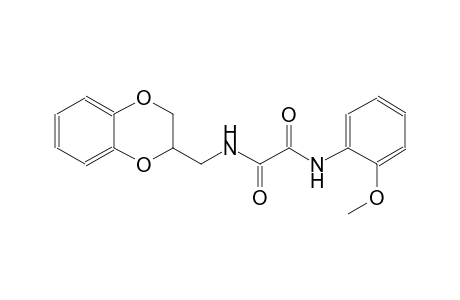 N~1~-(2,3-dihydro-1,4-benzodioxin-2-ylmethyl)-N~2~-(2-methoxyphenyl)ethanediamide