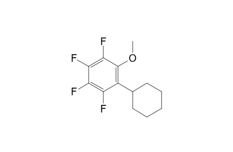(2,3,4,5-Tetrafluoro-6-methoxyphenyl)cyclohexane