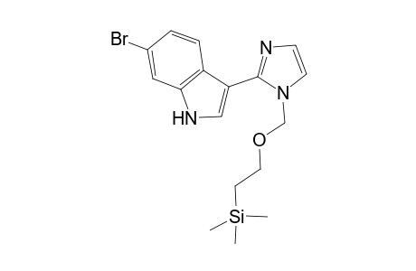 2-[3-(6-Bromo)indolyl]-1-[2-(trimethylsilyl)ethoxy]methyl]-1H-imidazole