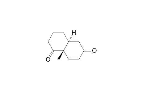 trans-3,4,4a,8a-tetrahydro-8a-methylnaphthalene-1,6-(2H,5H)-dione