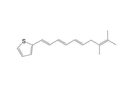2-((1E,3E,5E)-8,9-Dimethyldeca-1,3,5,8-tetraenyl)-thiophene
