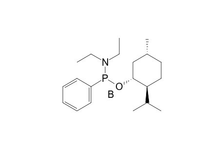 (Rp)-Phenylphosphonous Acid-Borane L-Menthyl Ester N,N-Diethylamide