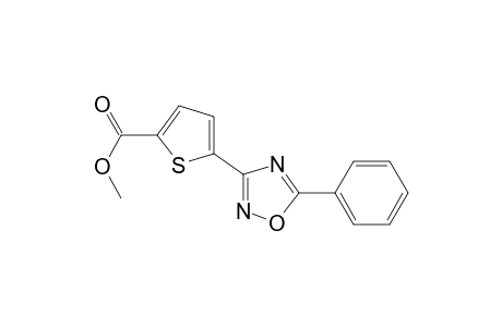 5-(5-phenyl-1,2,4-oxadiazol-3-yl)-2-thiophenecarboxylic acid methyl ester