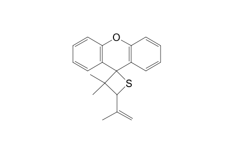 3,3-Dimethyl-4-isopropenyl-spiro[thietan-2,9'-xanthen]