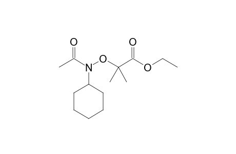 N-Acetyl-O-dimethylethoxycarbonylmethyl-N-cyclohexylhydroxyamine