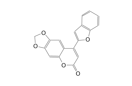 6H-[1,3]dioxolo[4,5-g][1]benzopyran-6-one, 8-(2-benzofuranyl)-