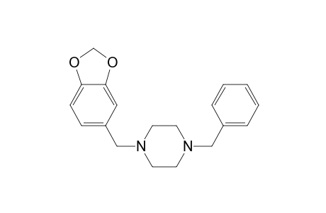 1-Benzyl-4-(3,4-methylenedioxyphenyl)piperazine