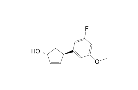(1R,4R)-trans-4-(3'-Fluoro-5'-methoxyphenyl)-cyclopent-2-enol
