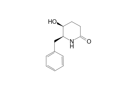(5RS,6RS)-5-Hydroxy-6-phenylmethyl-2-piperidinone