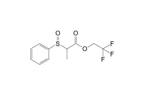 2',2',2'-Trifluoroethyl 2-phenylsulfinylpropionate