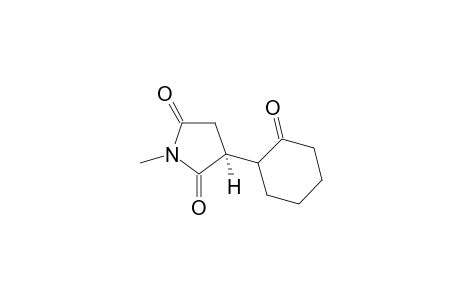 (3S)-1-methyl-3-(2-oxocyclohexyl)pyrrolidine-2,5-dione